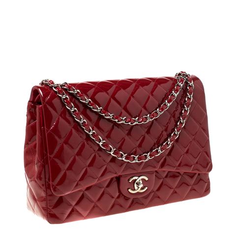 chanel pattern leather bag